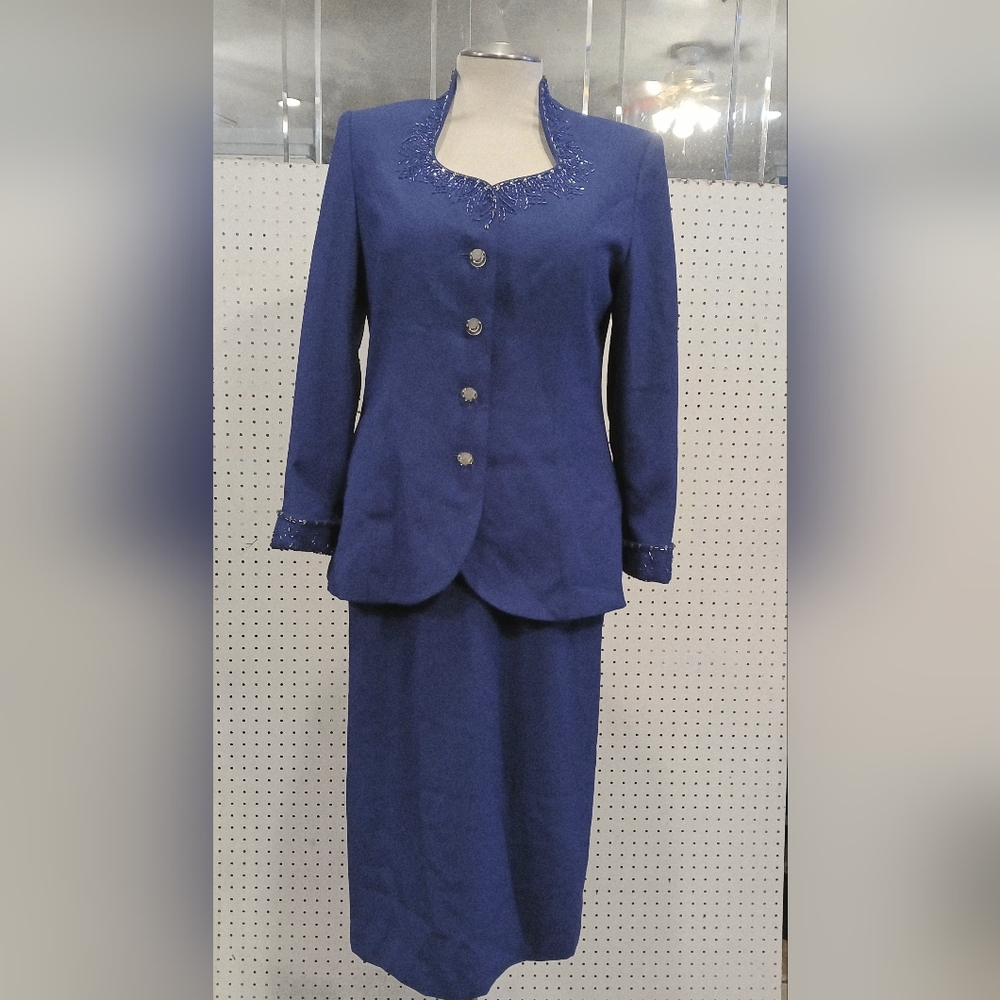 Stella Louis For K & B Chic Purple Women's Skirt Set